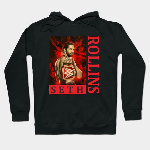 SETH ROLLINS Hoodie by mapasakehh